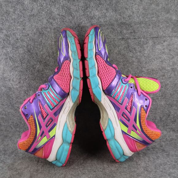 Asics Shoes Womens 11 Athletic Trainers Gel Nimbus 15 Running Sneakers Pink - Picture 13 of 16